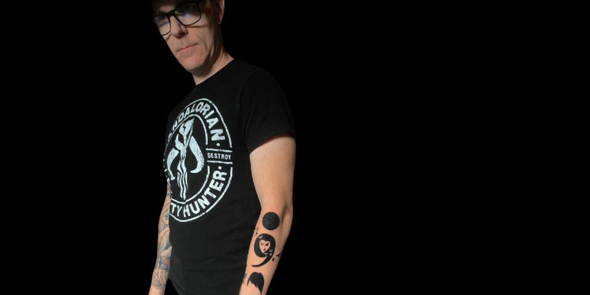 Jeff with tattoos